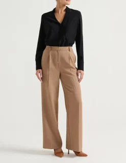 ASYMMETRIC BUTTON UP SHIRT
