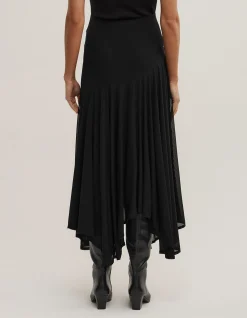 Asymmetric Drape Skirt
