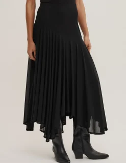 Asymmetric Drape Skirt