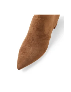 Atlanta Stretch Microsuede Ankle Boots