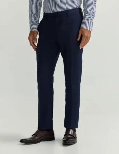 AUDEN WOOL CHECKED SUIT TROUSER
