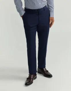 AUDEN WOOL CHECKED SUIT TROUSER
