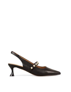 Audrey Kitten Heel - Black