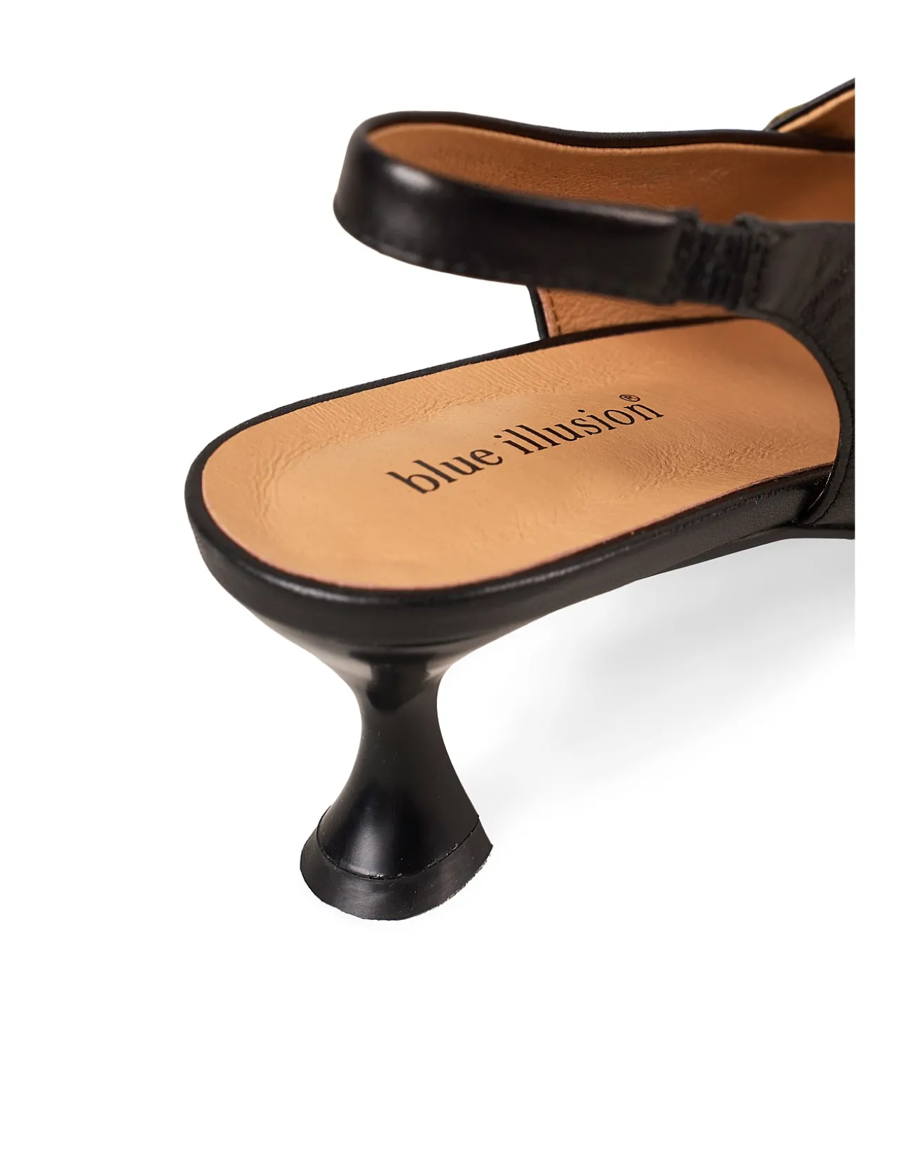 Audrey Kitten Heel - Black