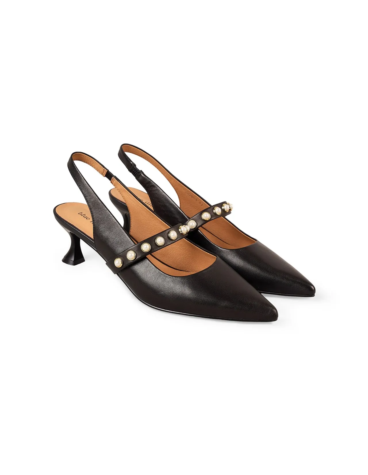 Audrey Kitten Heel - Black