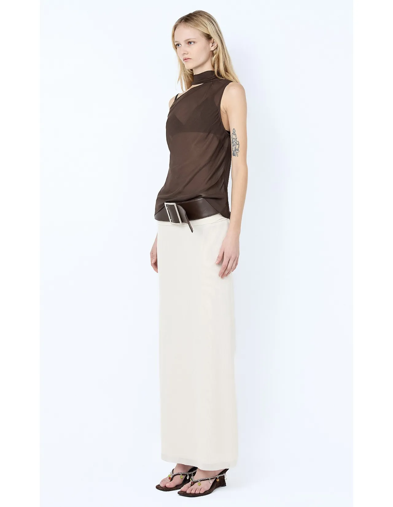AUGUSTIN SCARF TOP