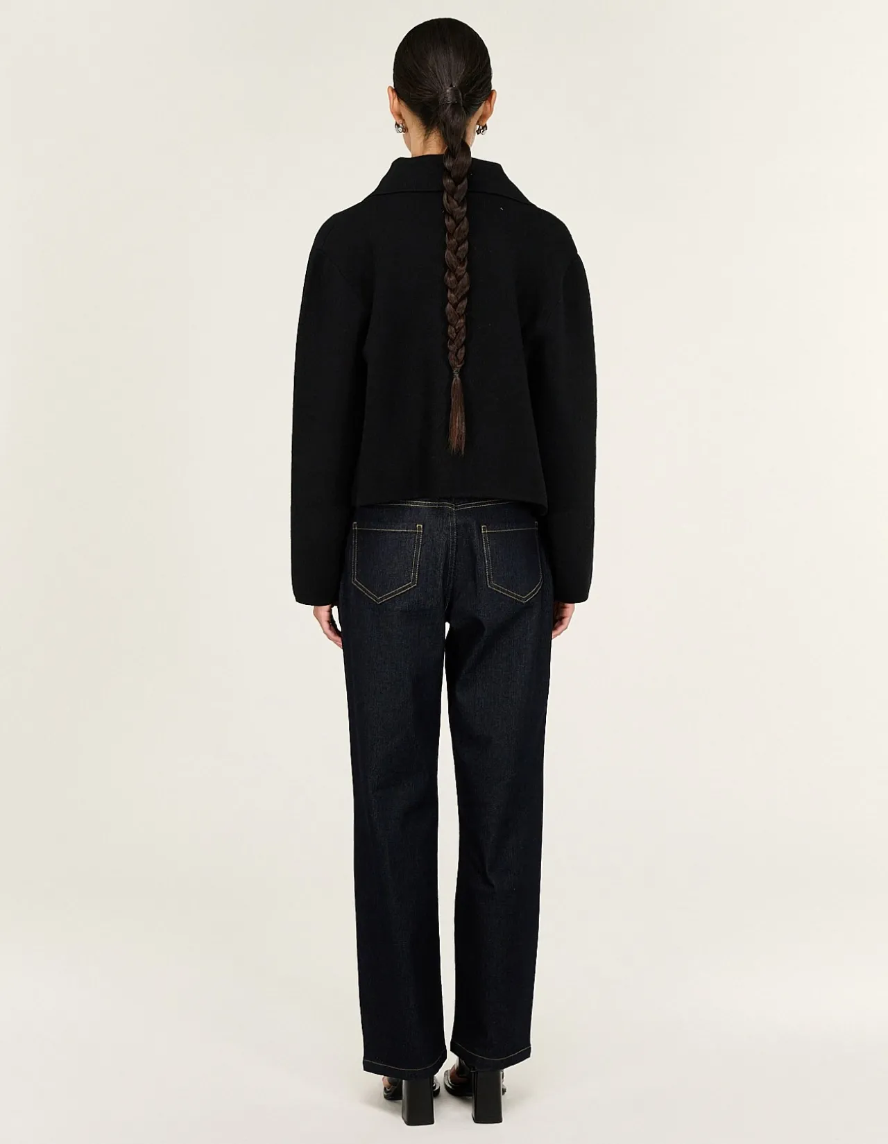 AURA KNIT BARN JACKET