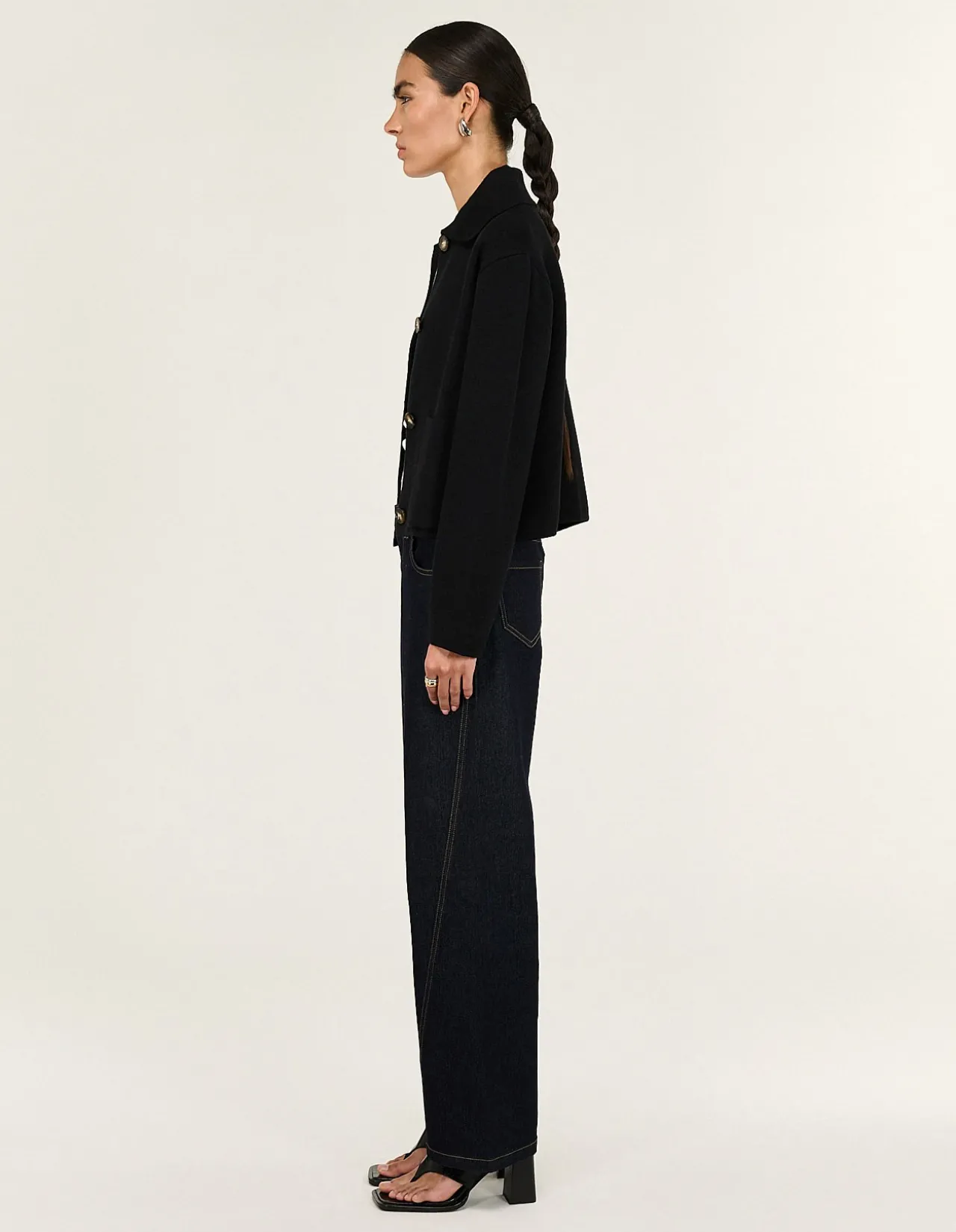 AURA KNIT BARN JACKET