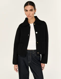 AURA KNIT BARN JACKET
