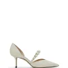 Aurelie Pearl Embellished Pumps