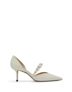 Aurelie Pearl Embellished Pumps