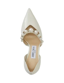 Aurelie Pearl Embellished Pumps