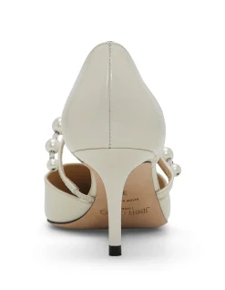 Aurelie Pearl Embellished Pumps