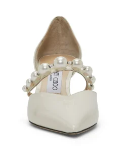 Aurelie Pearl Embellished Pumps