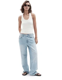 AUS COTTON SCOOP NECK TANK