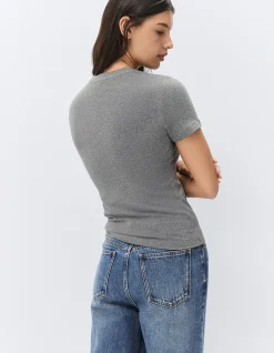 Aus Cotton Fitted Tee
