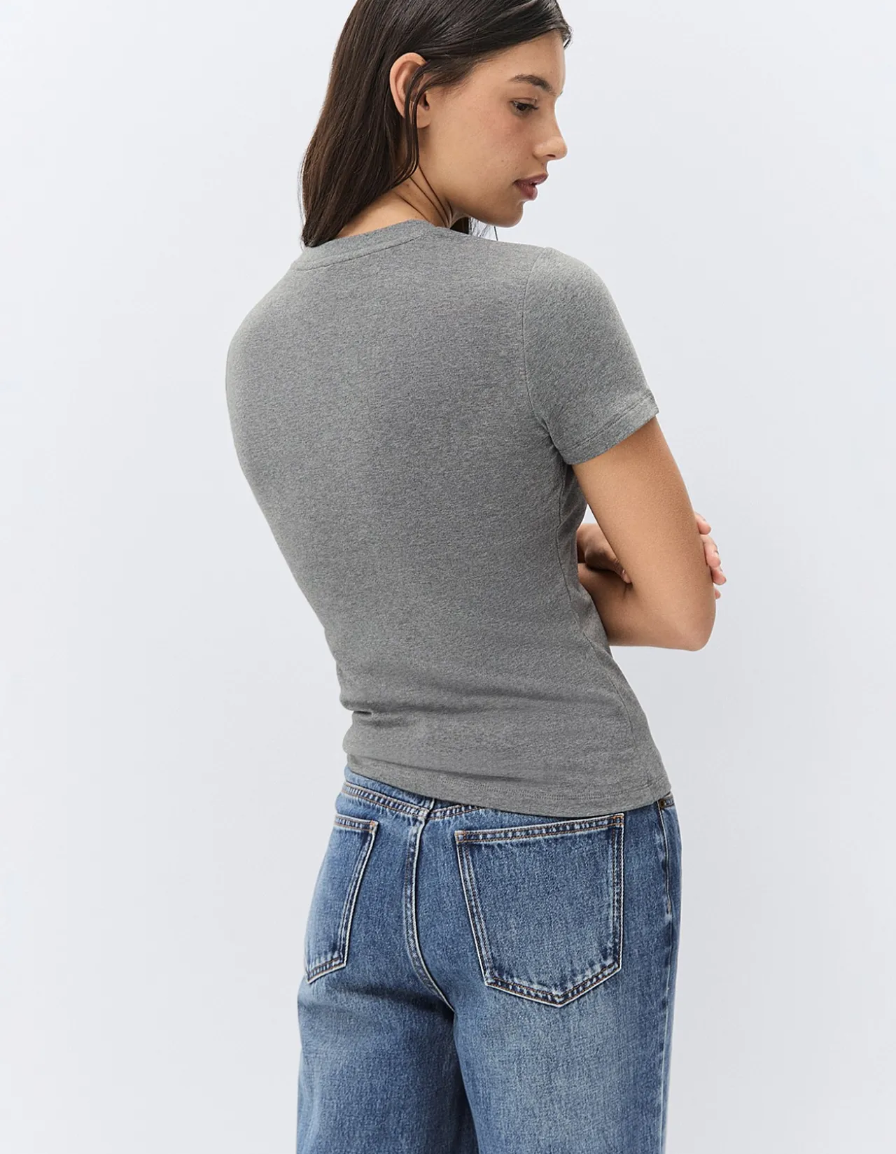 Aus Cotton Fitted Tee