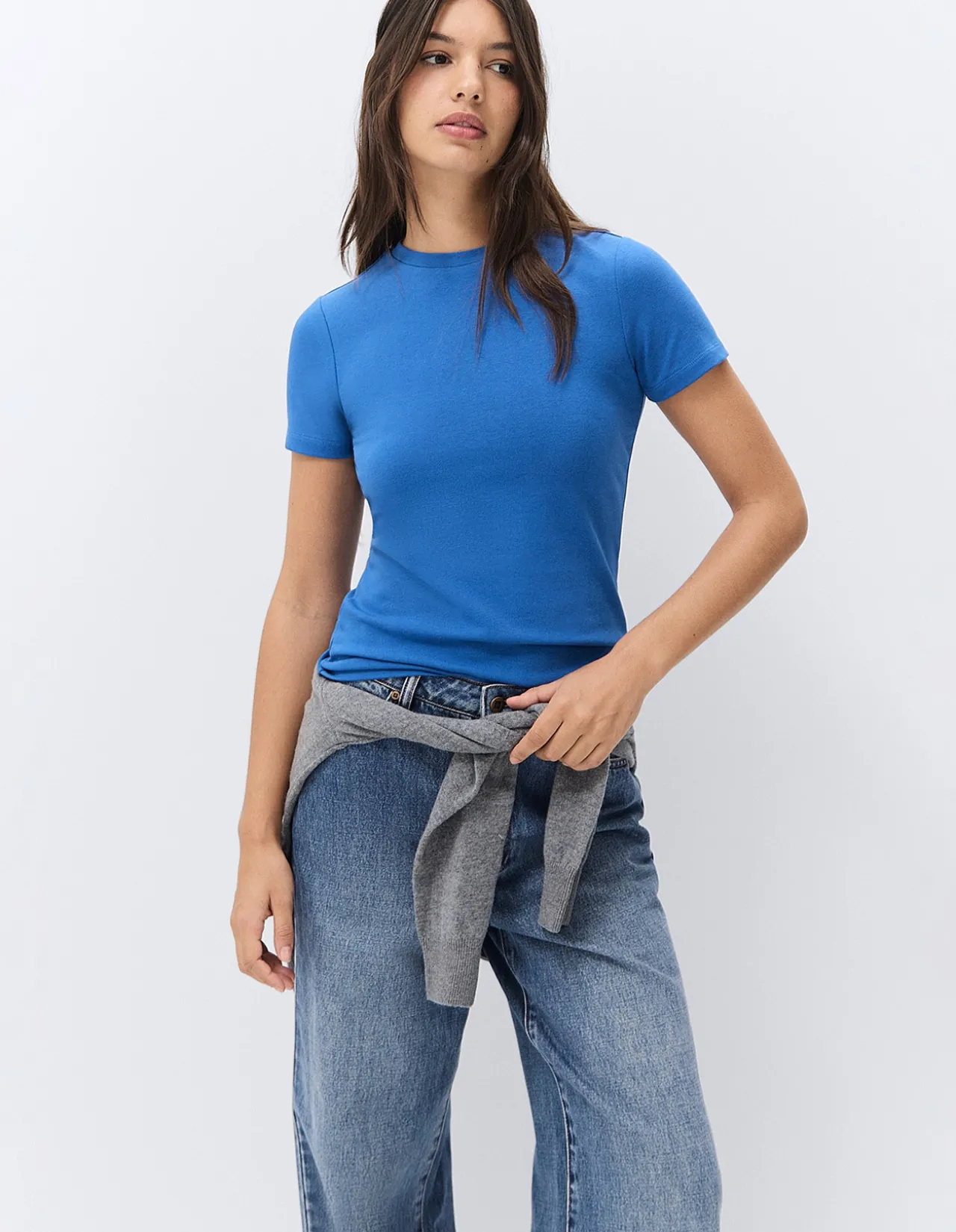 Aus Cotton Fitted Tee