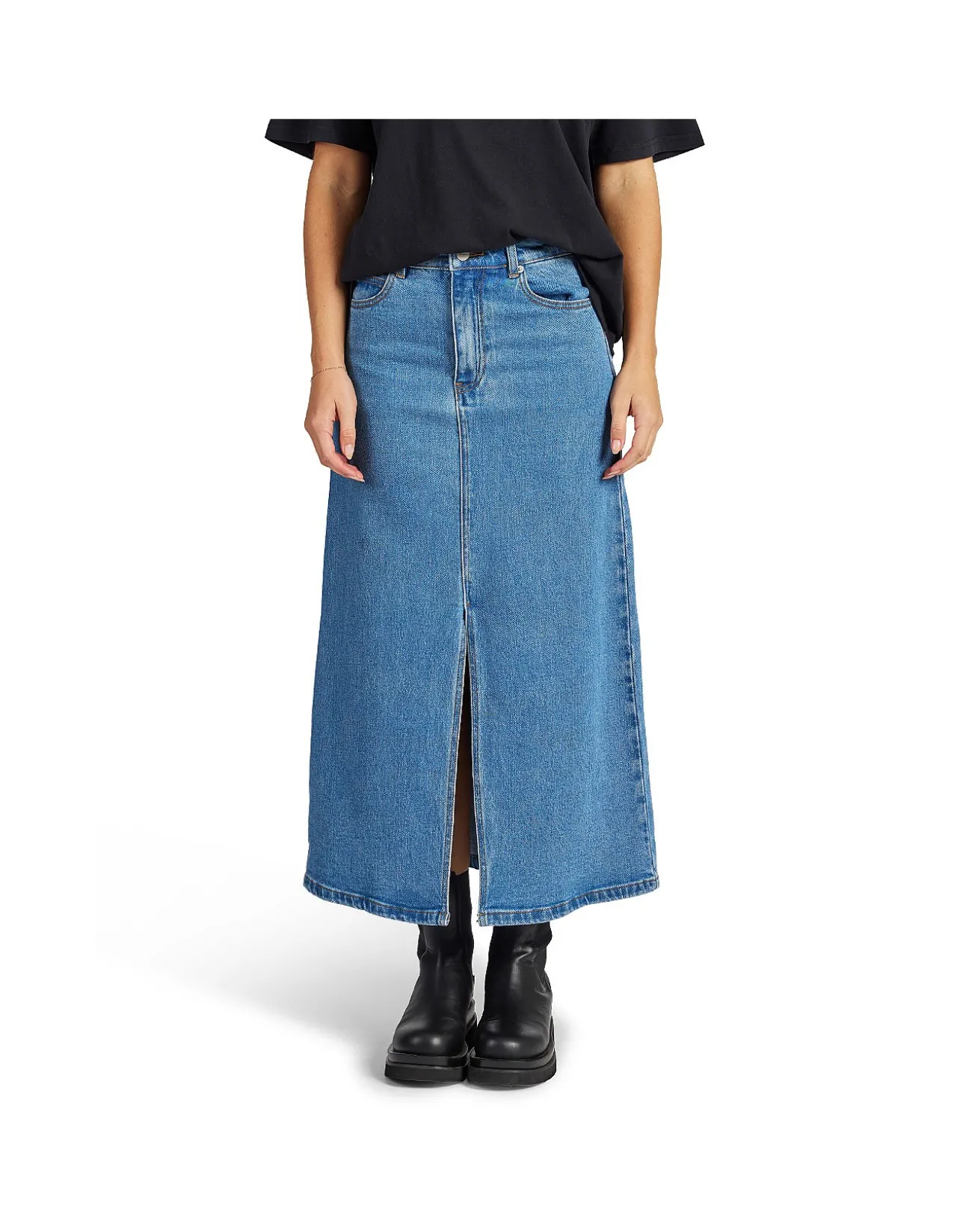 AUSTIN DENIM SKIRT