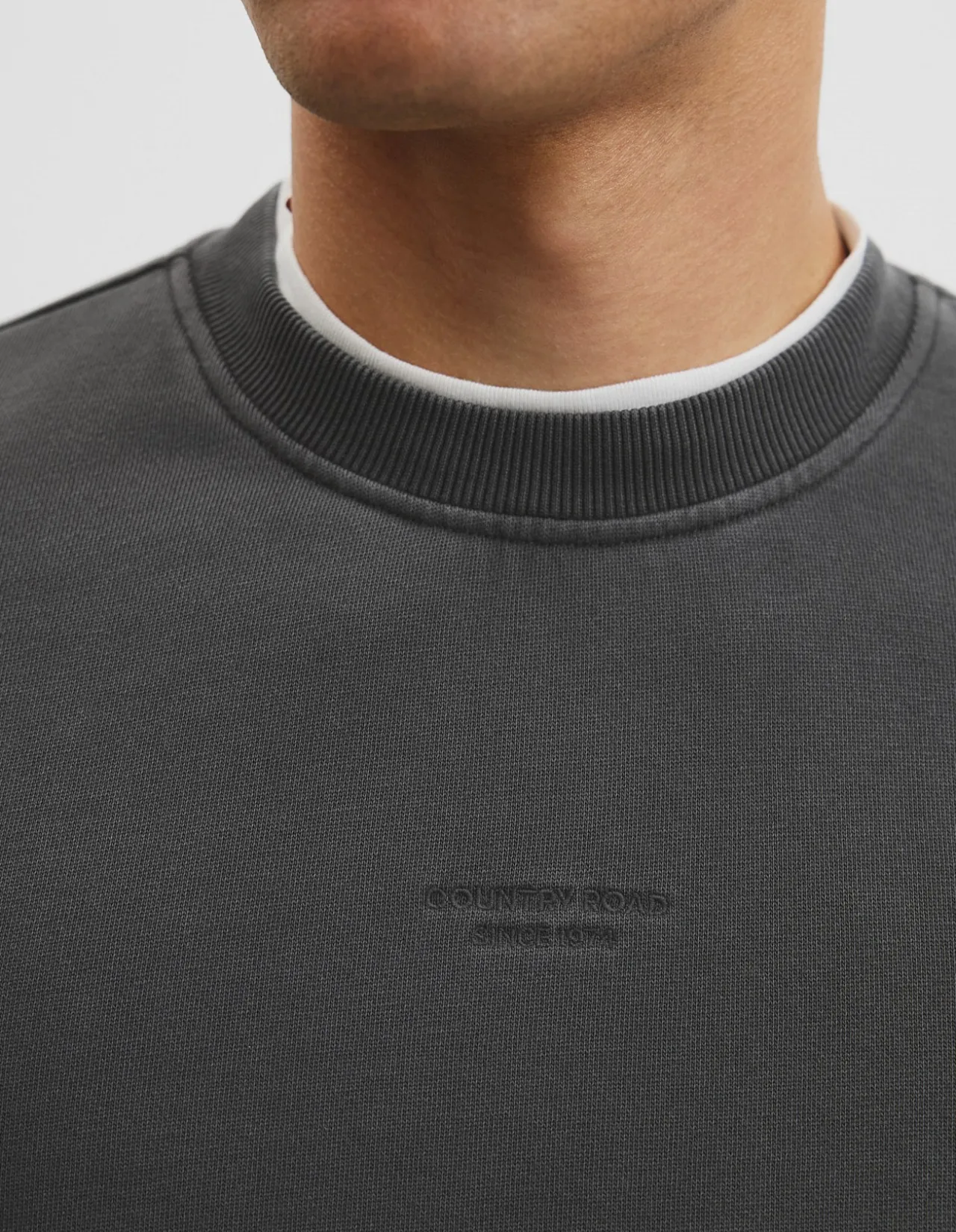 Australian Cotton Garment Dyed Crew Sweat