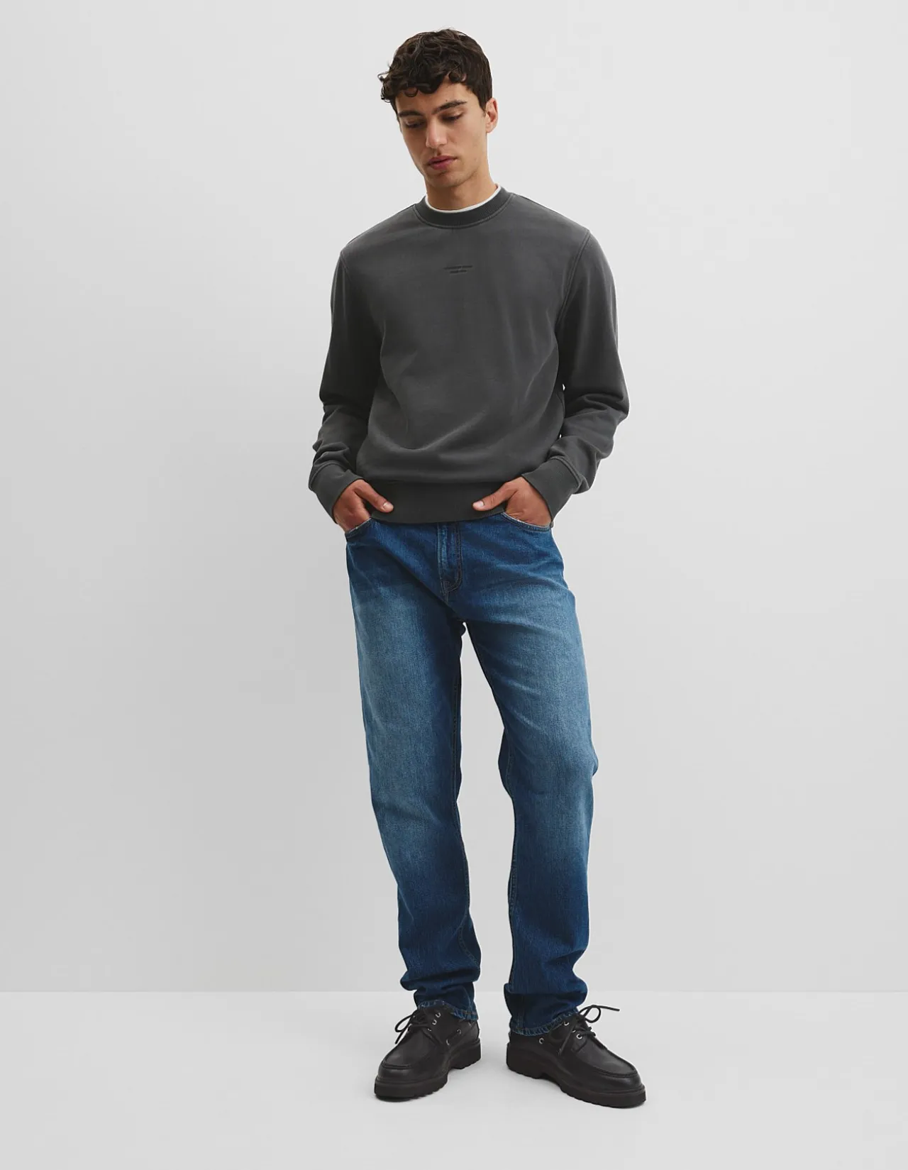 Australian Cotton Garment Dyed Crew Sweat