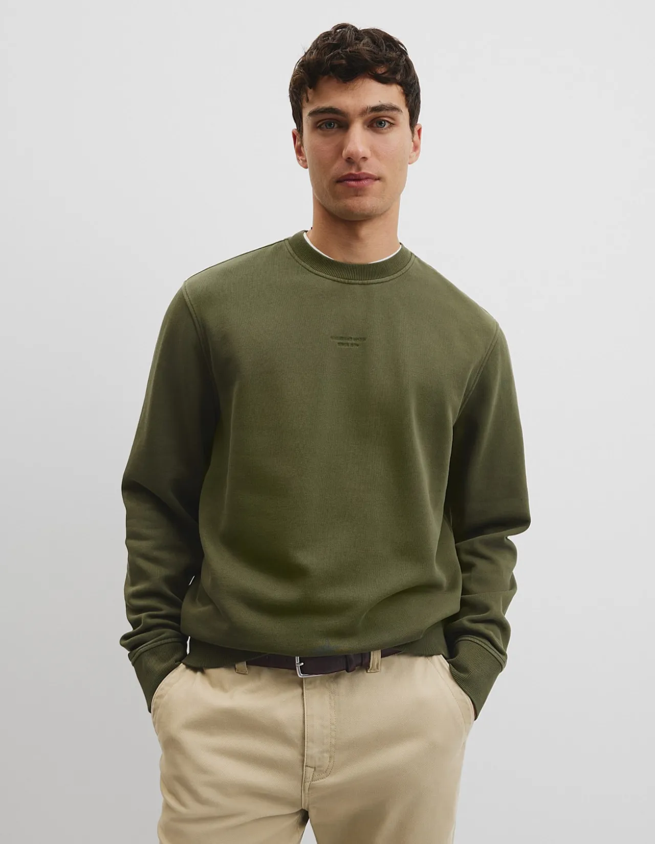 Australian Cotton Garment Dyed Crew Sweat