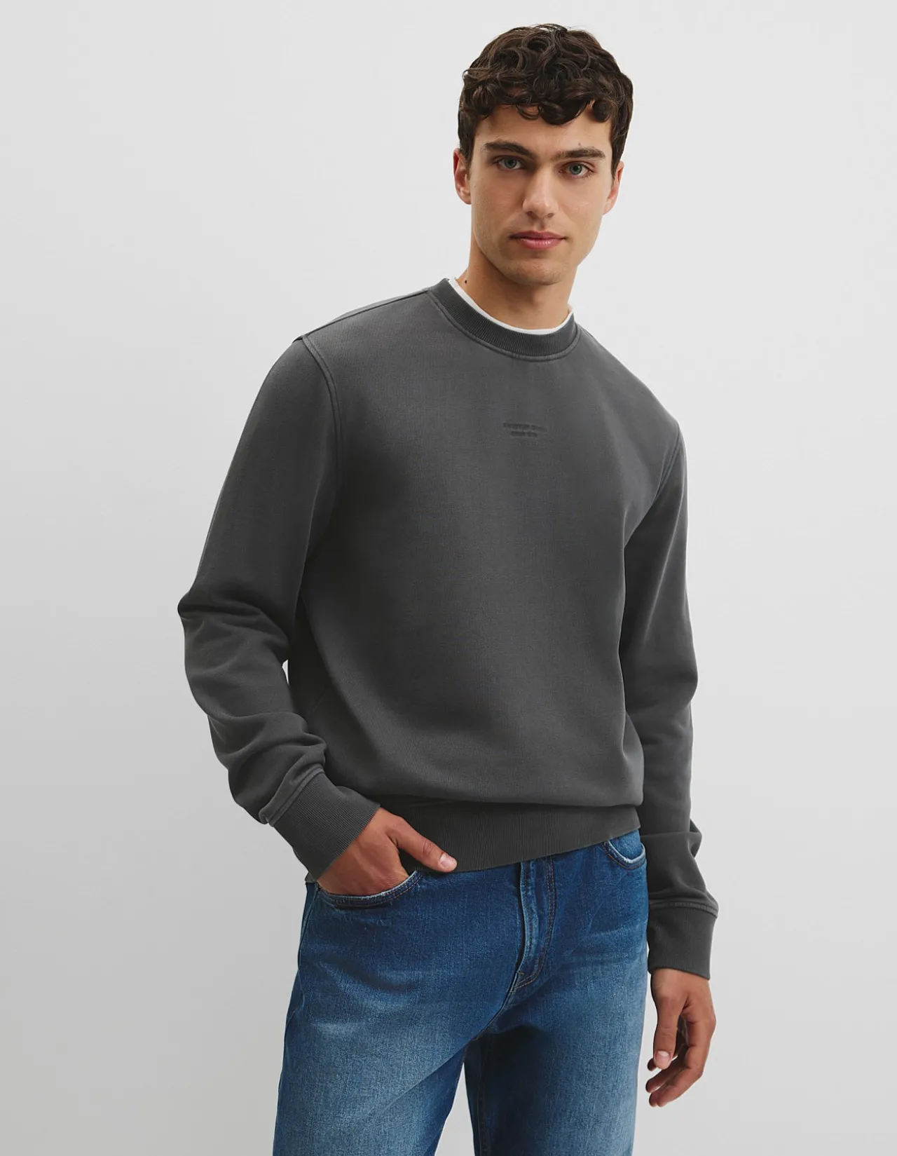 Australian Cotton Garment Dyed Crew Sweat