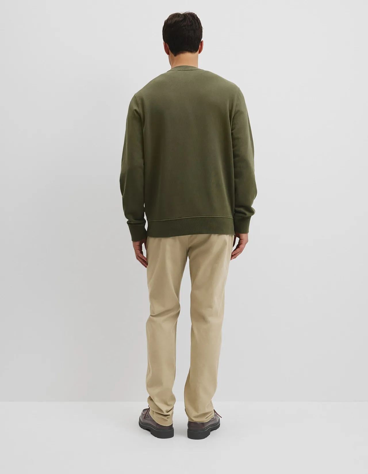 Australian Cotton Garment Dyed Crew Sweat