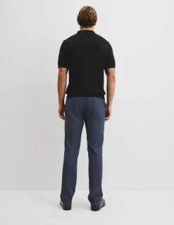 Australian Merino Short Sleeve Button Knit Polo