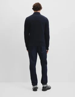 Australian Cotton Blend Knit Hybrid Jacket