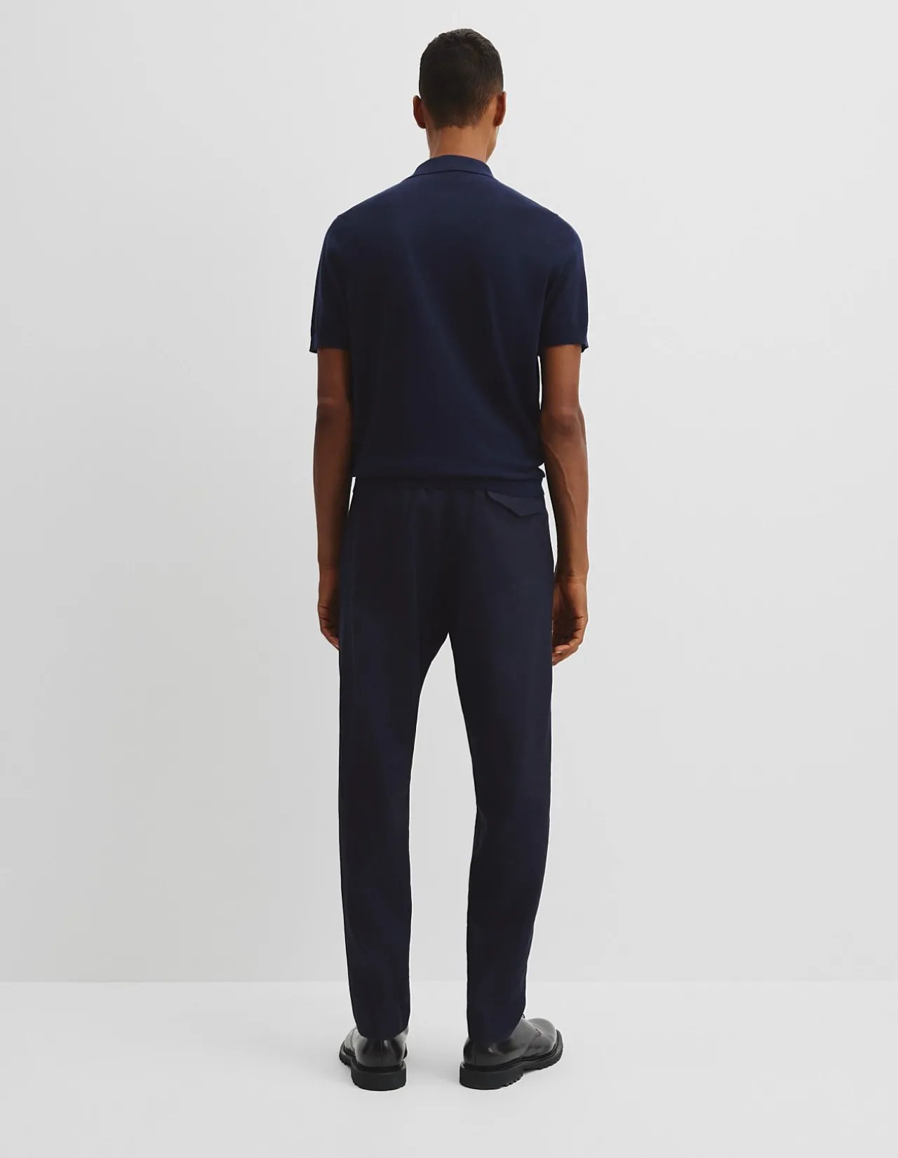 Australian Cotton Blend Silk Button Polo