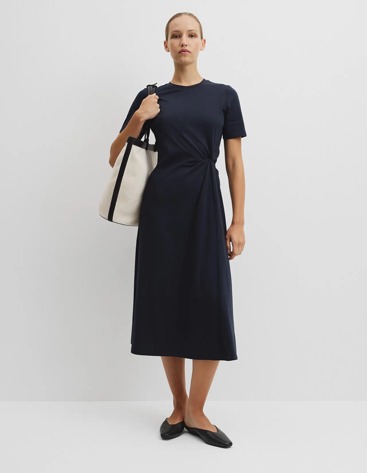 Australian Cotton Twist Jersey Dress