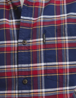 Australian Long Sleeve Regular Fit Good Earth Cotton Check Shirt