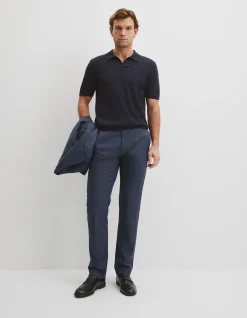 Australian Merino Short Sleeve Trophy Knit Polo