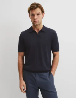 Australian Merino Short Sleeve Trophy Knit Polo