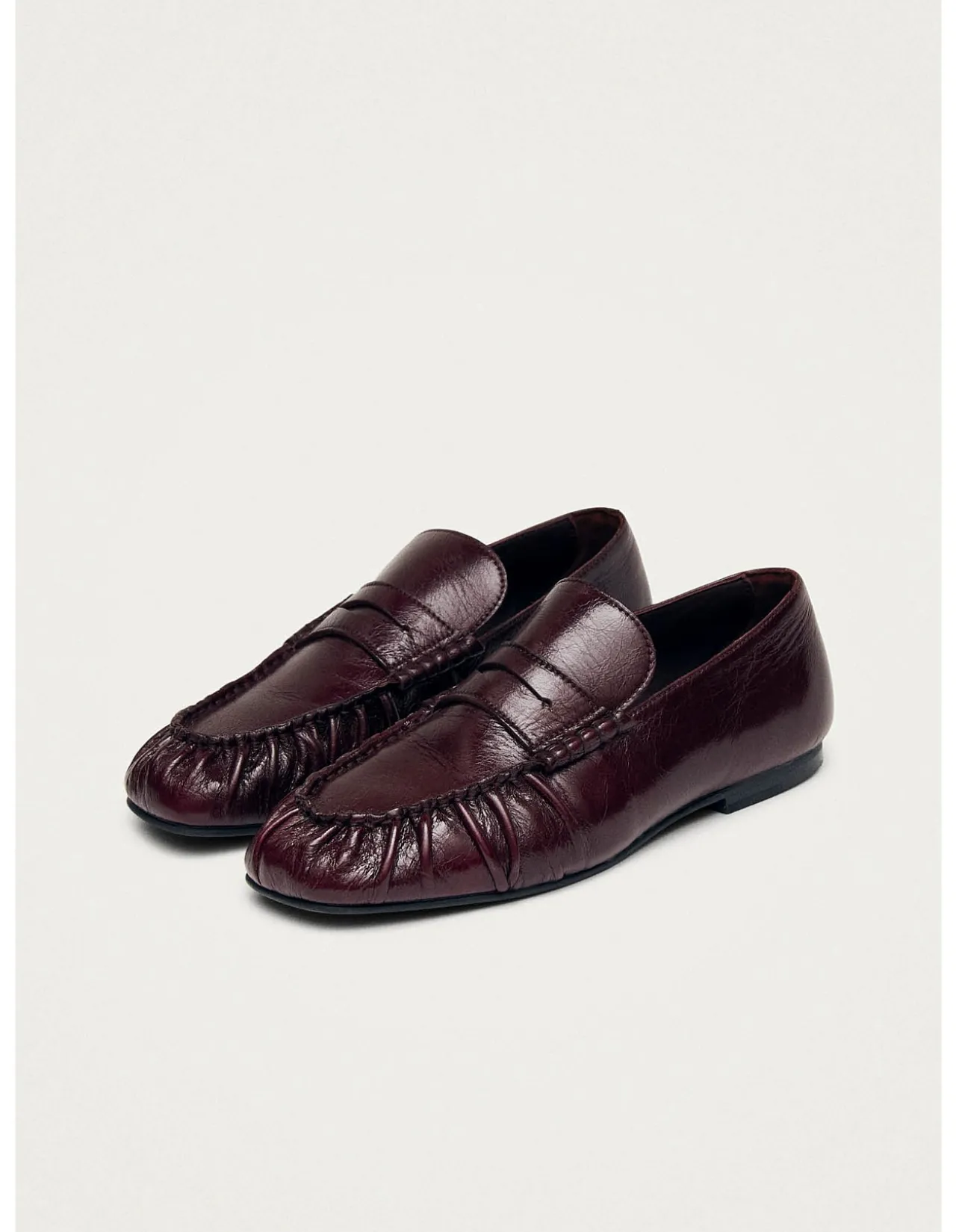 Aven Rift Leather Loafers