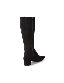 Axey Pointed Toe Suede Knee High Boots