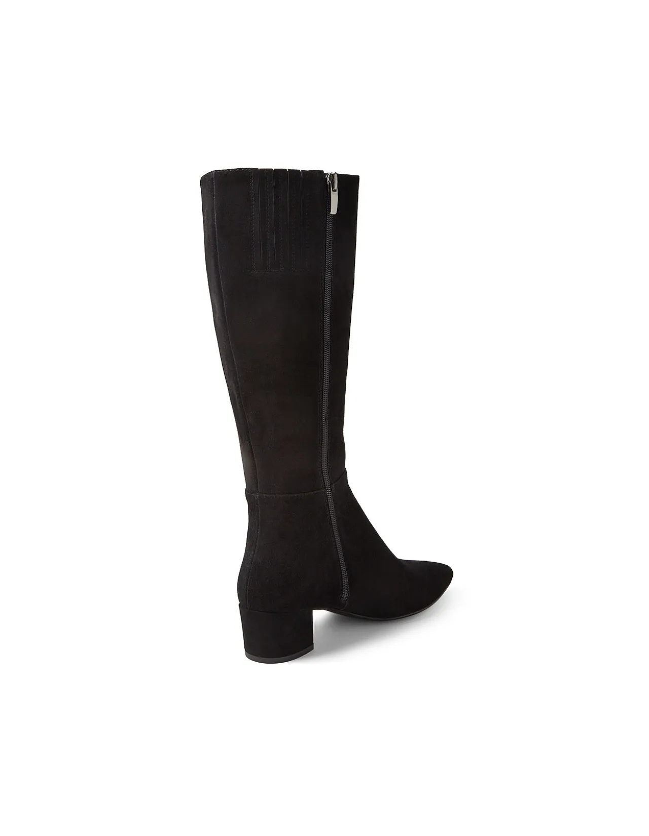 Axey Pointed Toe Suede Knee High Boots