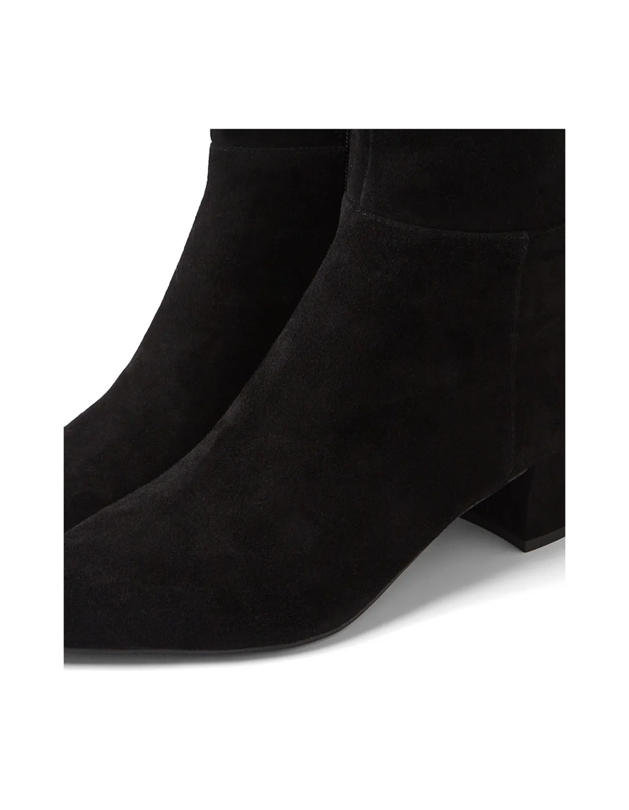 Axey Pointed Toe Suede Knee High Boots