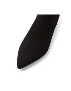 Axey Pointed Toe Suede Knee High Boots