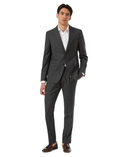 AYDRIAN TRADITIONAL CHECK WOOL SUIT JACKET