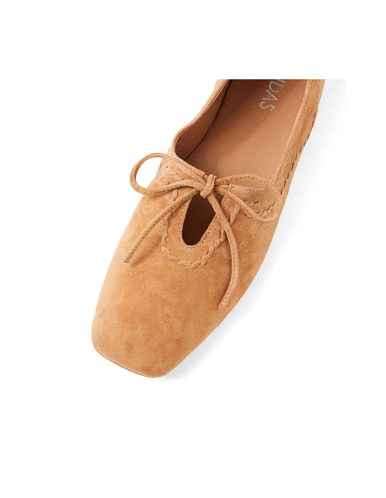Babos Suede Lace Up Square Toe Loafers