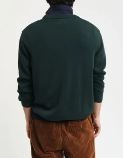 Badge Crew Neck Knit