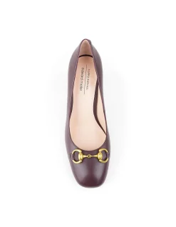 BAILEY85 BLOCK HEEL PUMP WITH TRIM