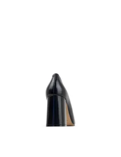 BAILEY85 BLOCK HEEL PUMP WITH TRIM