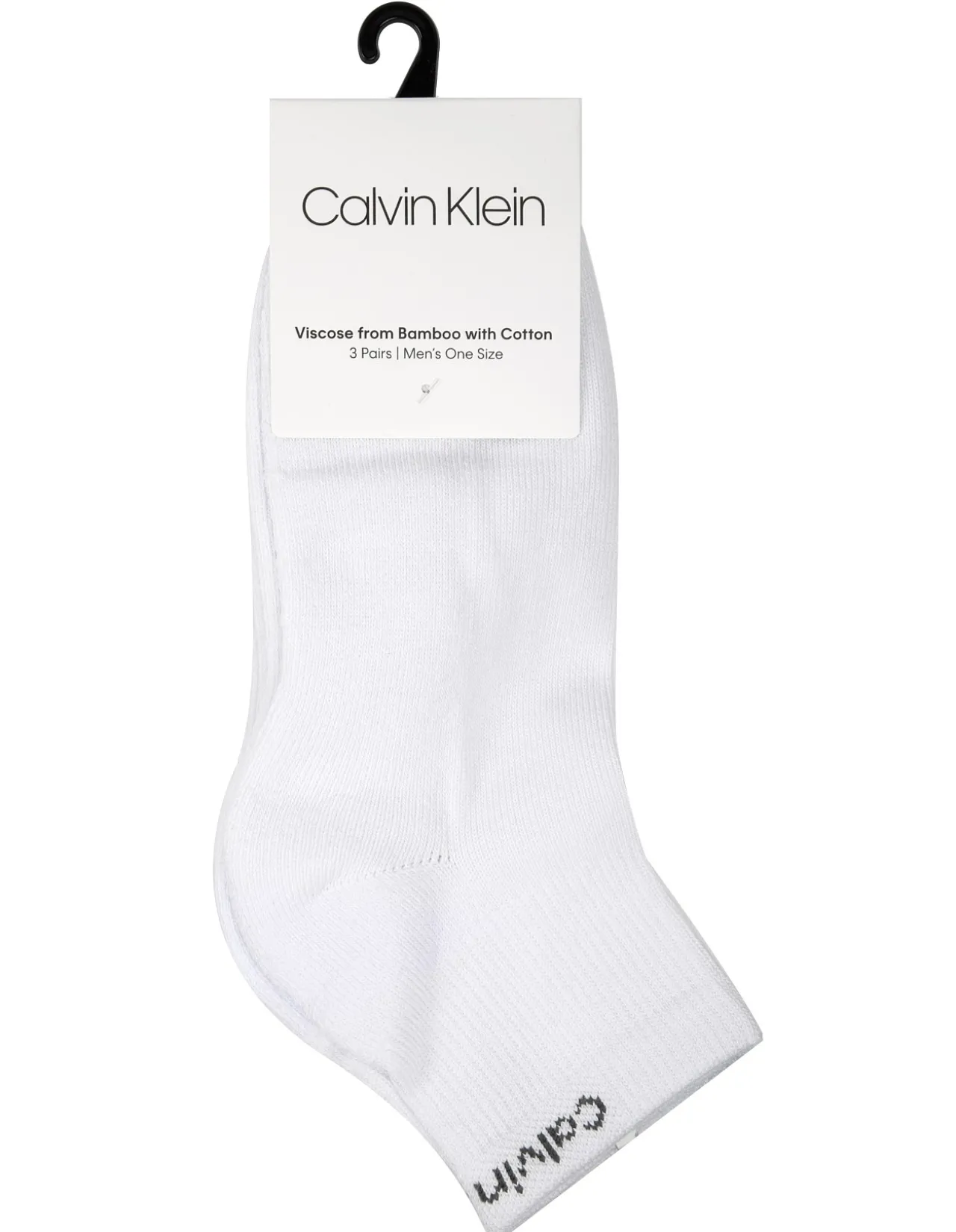 Bamboo Blend Quarter Length Sock 3 Pack