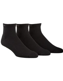 Bamboo Blend Quarter Length Sock 3 Pack