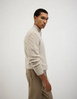 Barker Quarter Zip Knit