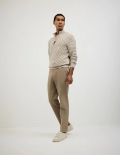 Barker Quarter Zip Knit