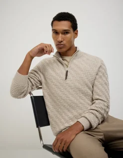Barker Quarter Zip Knit